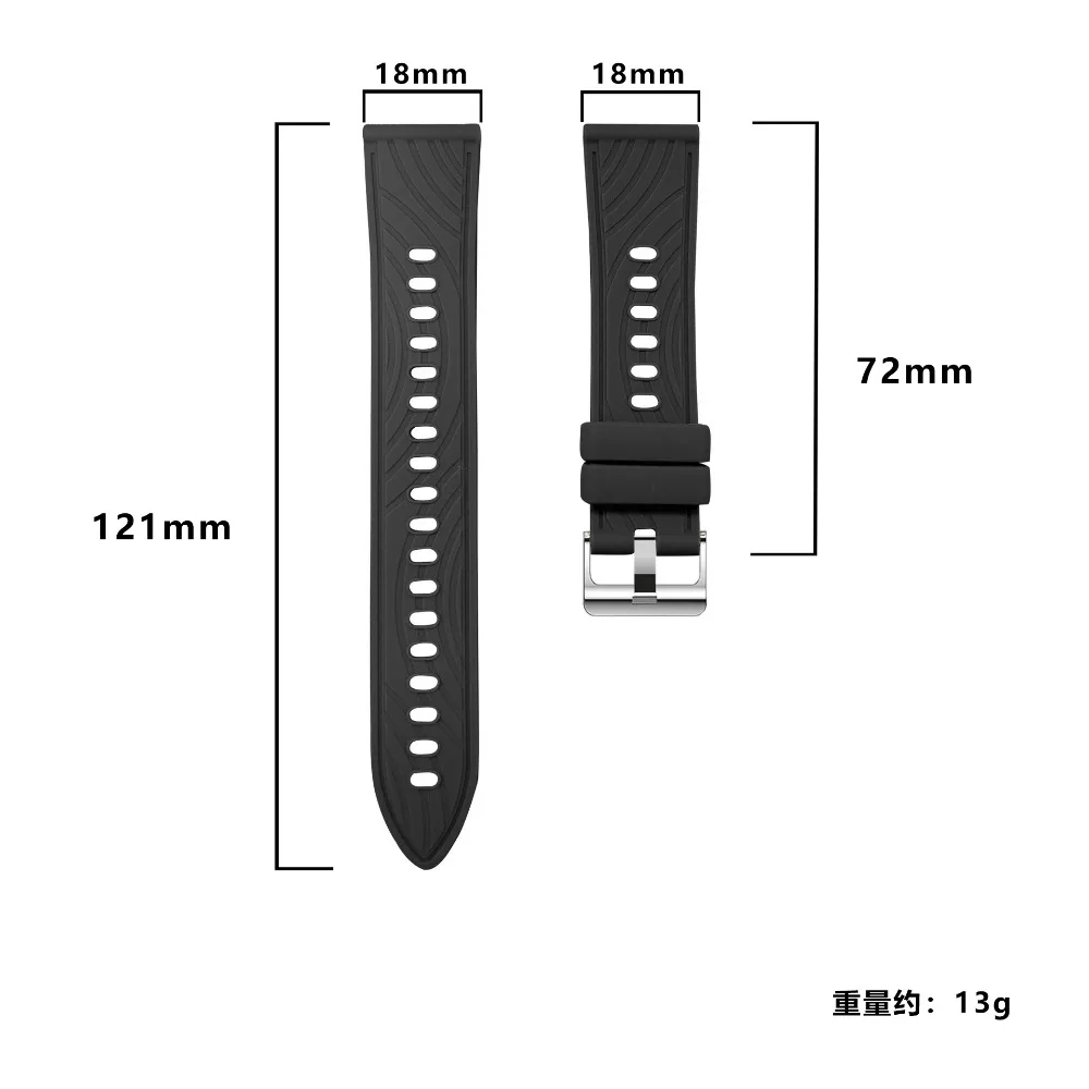 화웨이 워치 GT7-6-5-4 41mm용 18mm 실리 - Titan Smartwatch Accessories 리뷰 및 가격